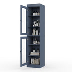 Mobiletto da bagno 16,5" in legno massello al 100% con ante opzionali di Palace Imports