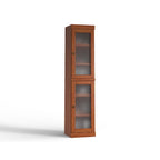 Mobiletto da bagno 16,5" in legno massello al 100% con ante opzionali di Palace Imports