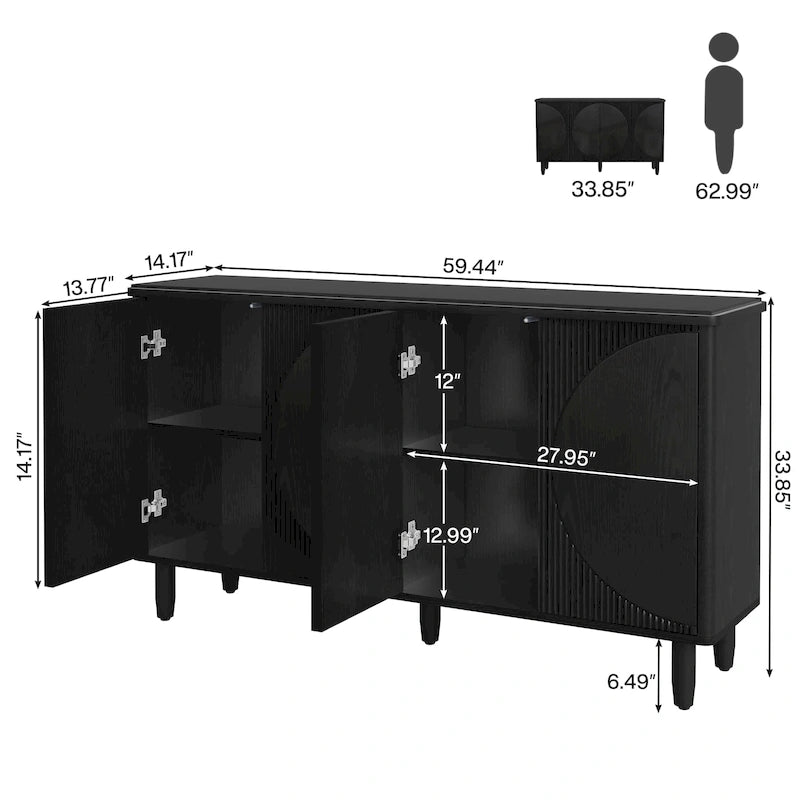 Credenza moderna per sala da pranzo