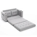 Divanetto imbottito pieghevole con letto estraibile convertibile