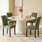 Javlergo Sedie da Pranzo Set da 2/4/6, Sedie da Cucina Imbottite Sedia Laterale per Sala da Pranzo con Schienale Imbottito