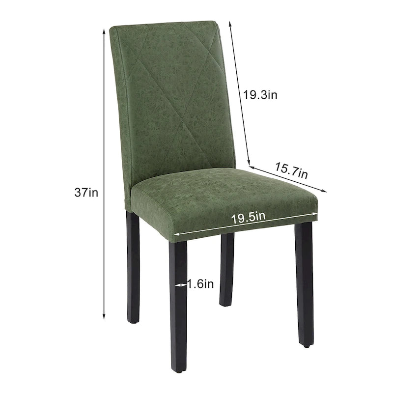 Javlergo Sedie da Pranzo Set da 2/4/6, Sedie da Cucina Imbottite Sedia Laterale per Sala da Pranzo con Schienale Imbottito