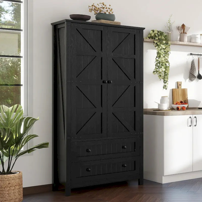 Dispensa/Credenza da Cucina in Stile Rustico