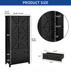 Dispensa/Credenza da Cucina in Stile Rustico