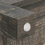 Dispensa da Cucina a Colonna Stile Rustico con 2 Cassetti e Ante, 162 cm