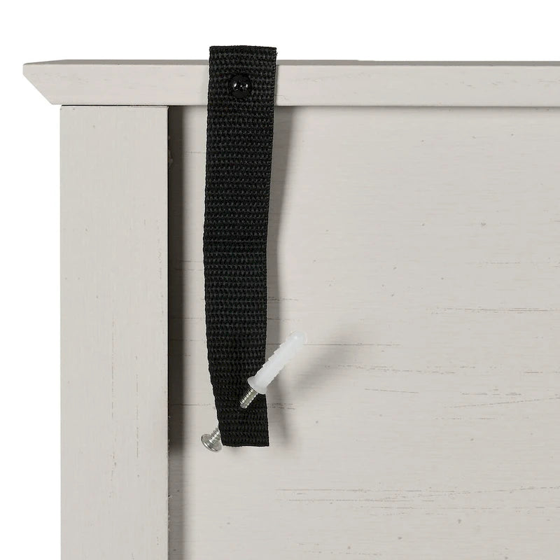 Dispensa da Cucina a Colonna Stile Rustico con 2 Cassetti e Ante, 162 cm
