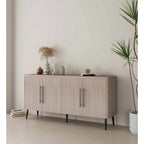 Manhattan Comfort Mid Century Modern Jodie 64.6 Inch Sideboard