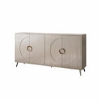 Madia/Credenza moderna laccata in legno a 4 ante