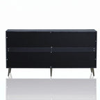 Madia/Credenza moderna laccata in legno a 4 ante