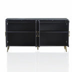 Madia/Credenza moderna laccata in legno a 4 ante