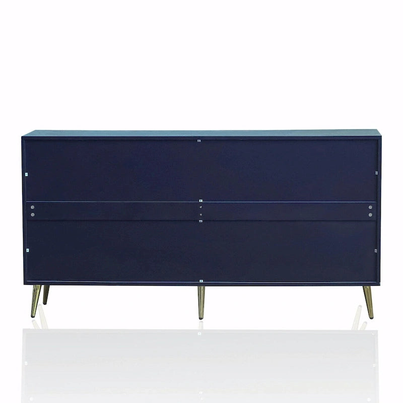 Madia/Credenza moderna laccata in legno a 4 ante