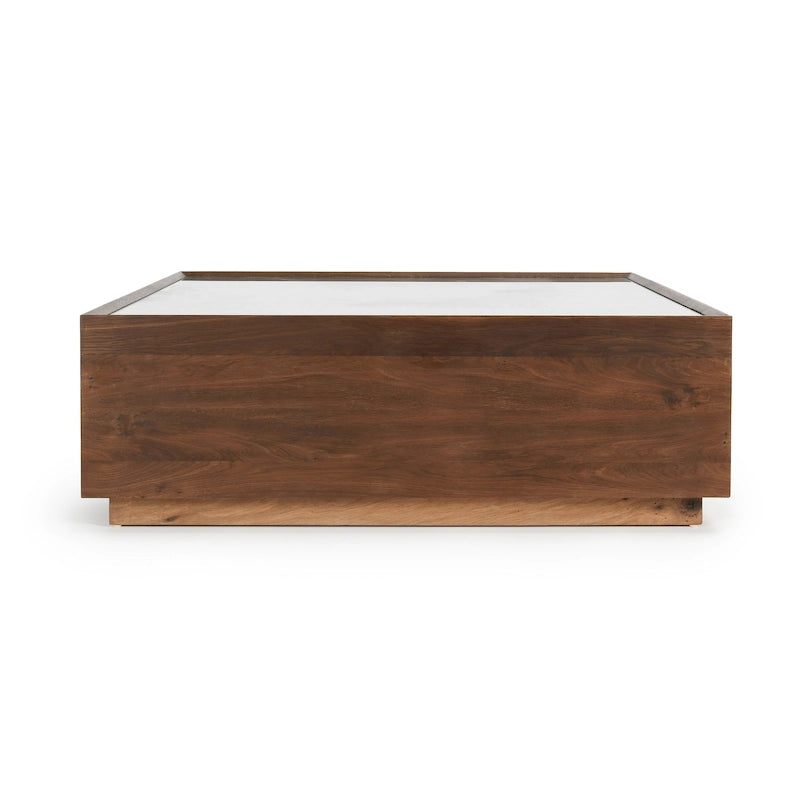 Tavolino da salotto Classic Home Santa Barbara 49 in vetro e legno