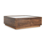 Tavolino da salotto Classic Home Santa Barbara 49 in vetro e legno