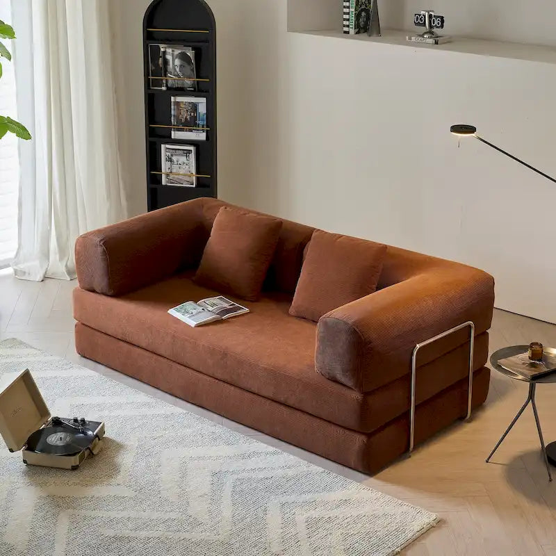JASIWAY Divano Letto Trasformabile Moderno Vintage