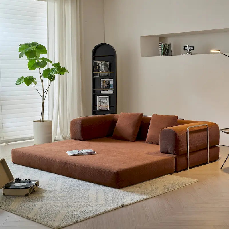 JASIWAY Divano Letto Trasformabile Moderno Vintage