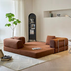 JASIWAY Divano Letto Trasformabile Moderno Vintage