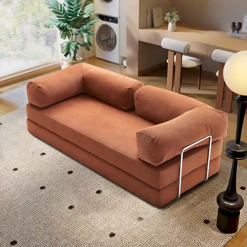 JASIWAY Divano Letto Trasformabile Moderno Vintage