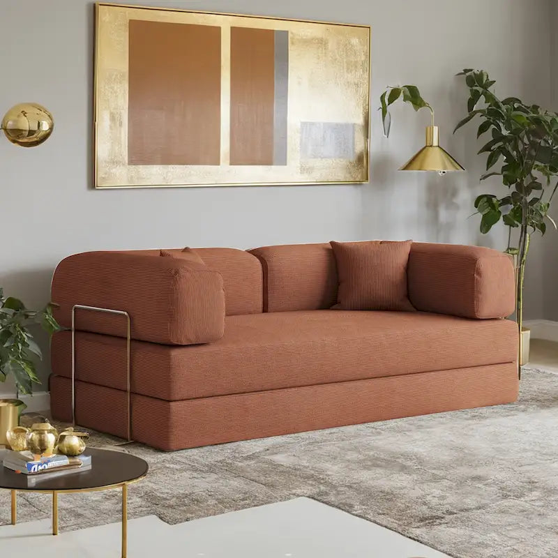 JASIWAY Divano Letto Trasformabile Moderno Vintage