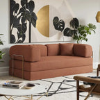 JASIWAY Divano Letto Trasformabile Moderno Vintage