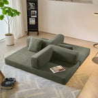 JASIWAY Divano Letto Trasformabile Moderno Vintage