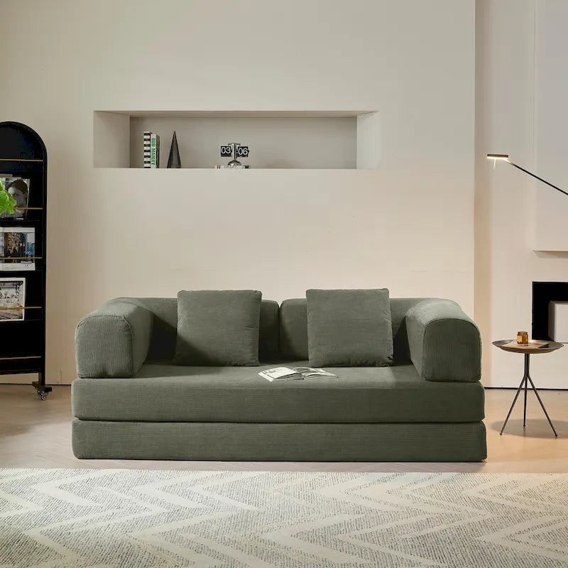 JASIWAY Divano Letto Trasformabile Moderno Vintage