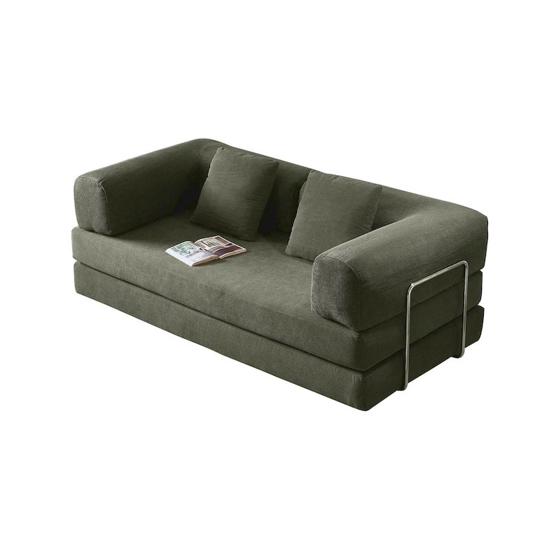 JASIWAY Divano Letto Trasformabile Moderno Vintage