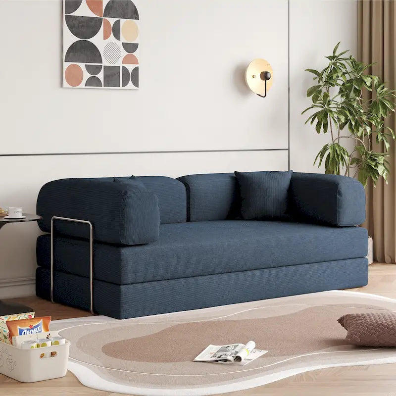 JASIWAY Divano Letto Trasformabile Moderno Vintage