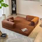 JASIWAY Divano Letto Trasformabile Moderno Vintage