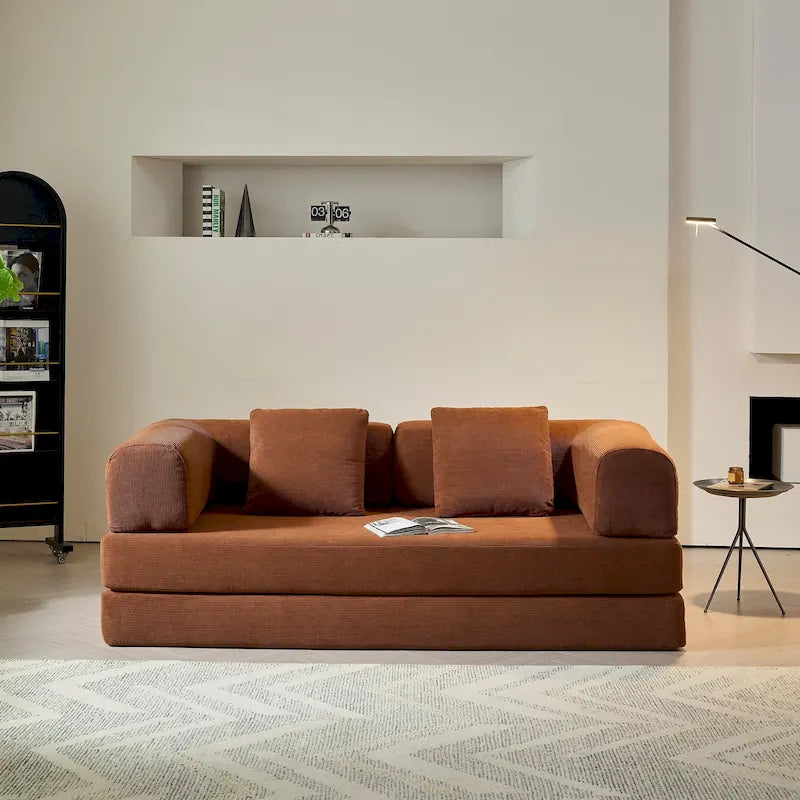JASIWAY Divano Letto Trasformabile Moderno Vintage