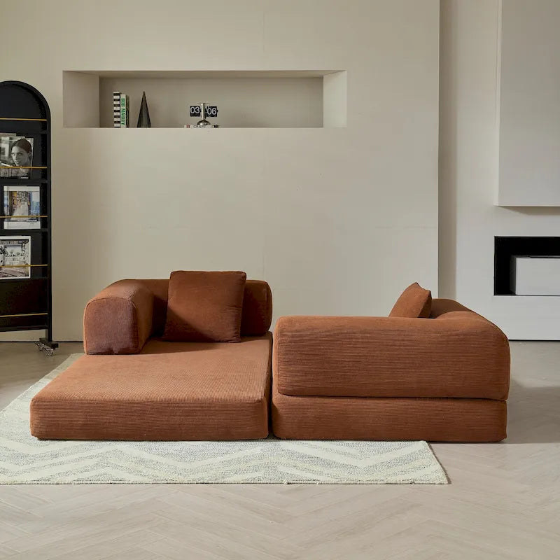 JASIWAY Divano Letto Trasformabile Moderno Vintage