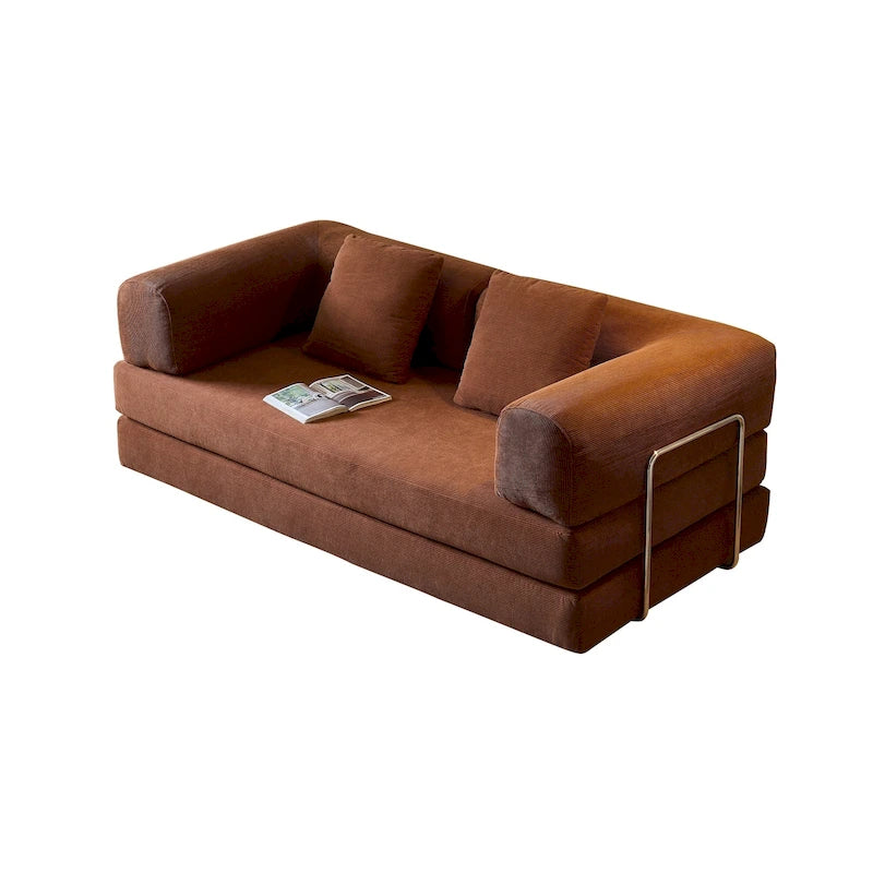 JASIWAY Divano Letto Trasformabile Moderno Vintage