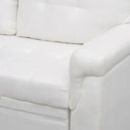 Divano sezionale reversibile con letto estraibile, chaise longue con contenitore nascosto, gambe durevoli,