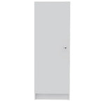 HomeRoots Dispensa O Armadio Da Incasso Bianco Legno 47 - 16.9' X '47.4' X '12.3