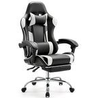 Sedia da scrivania girevole in pelle PU per gaming