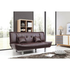Divano Letto in Similpelle Lionel