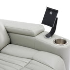 Poltrona reclinabile girevole a 270° multifunzione per home theater