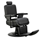 Poltrona da barbiere JAXSON Heavy Duty Reclining Hydraulic Barbershop Chair, telaio nero