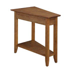 Convenience Concepts Tavolino a cuneo American Heritage con ripiano