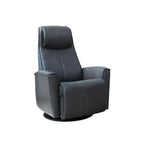 Poltrona reclinabile girevole Fjords Urban Leather
