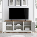 Mobile TV Middlebrook Firebranch da 58 pollici con ante scorrevoli in stile fienile