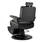 Poltrona da barbiere JAXSON Heavy Duty Reclining Hydraulic Barbershop Chair, telaio nero