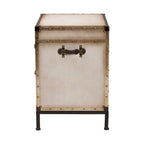 Baule Tavolino in Tela Laura Vintage